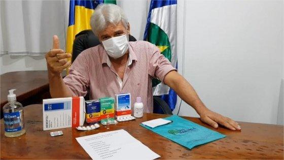 Prefeito de Nova Maringá distribuirá medicamento para a população
