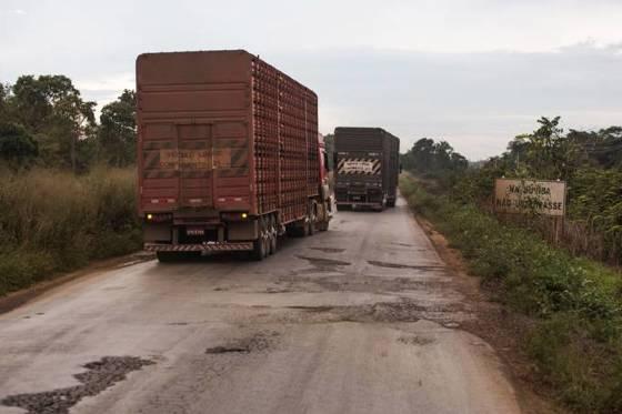 Expedição Veja passa pela BR163 na região de Nova Mutum (MT) 