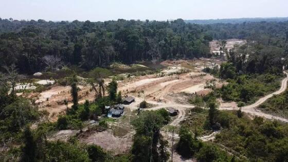 Batalhão Ambiental e Rotam fecham garimpo ilegal e apreendem maquinários em Juína CAPA.jpg