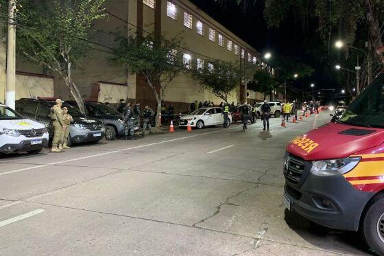 A blitz da Lei Seca realizada na madrugada de quinta
