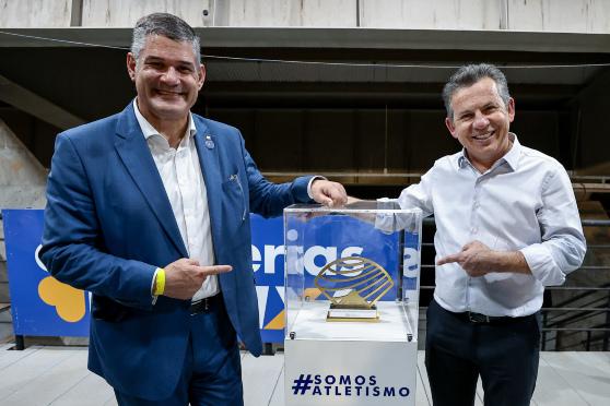 Governador Mauro Mendes participa da abertura do Troféu Brasil de Atletismo