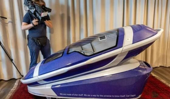 A máquina suicida Sarco é uma cápsula impressa em 3D criada pelo defensor australiano da eutanásia Philip Nitschke