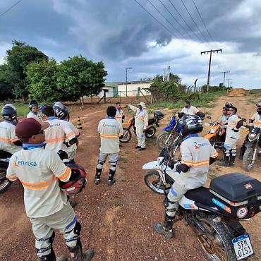 Energisa treina motociclistas para reduzir acidentes