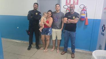 Policiais salvam bebê engasgado em Nova Xavantina